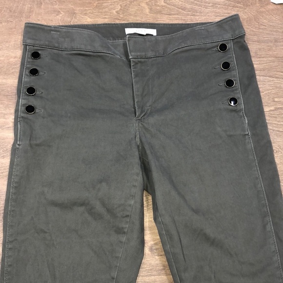 Ann Taylor LOFT size 6 olive green pants - Picture 3 of 5